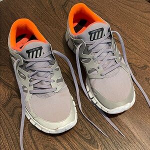 Nike H2O Repel Gray and Orange Athletic Shoes